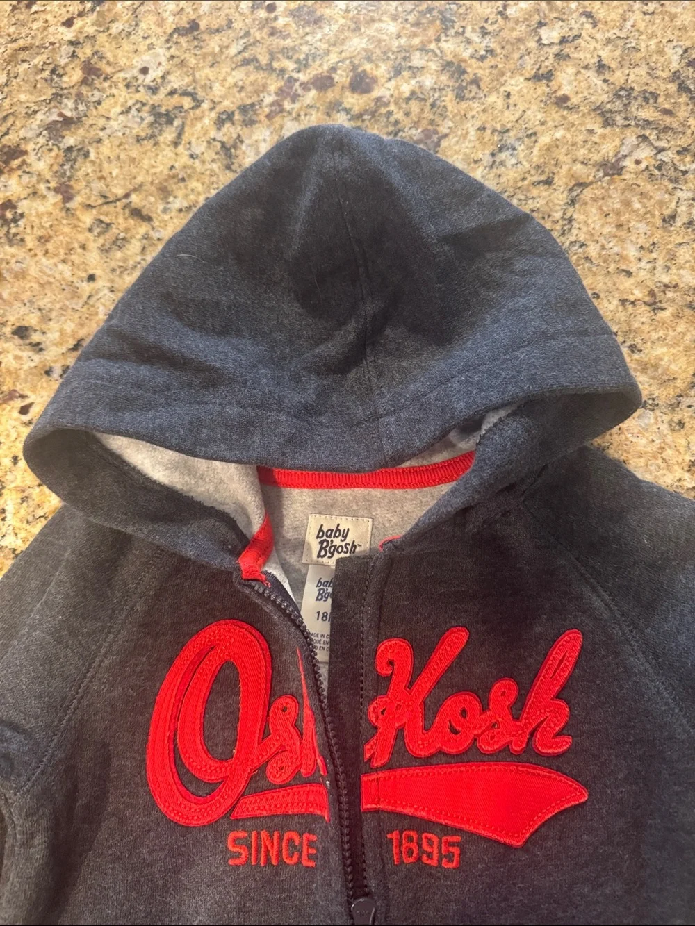 OshKosh Bgosh cozy hooded